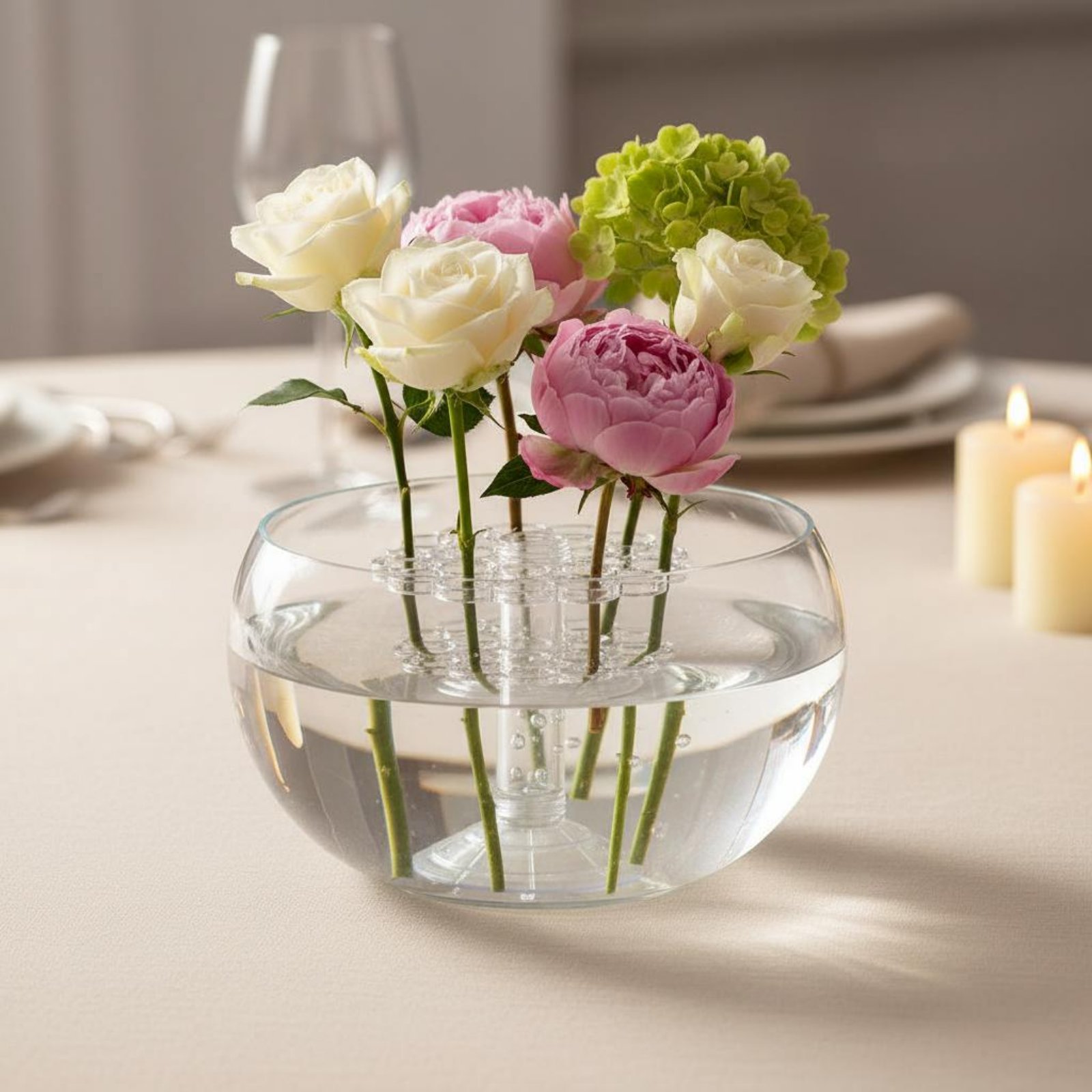 Home Decor Vase - Coil Flower Stalk Holder Easy DIY