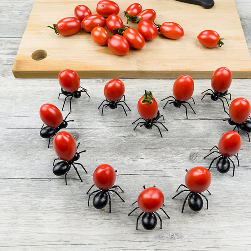 Home Decor Humacao - 24Pcs Ants Food Fruit Picks Decoration