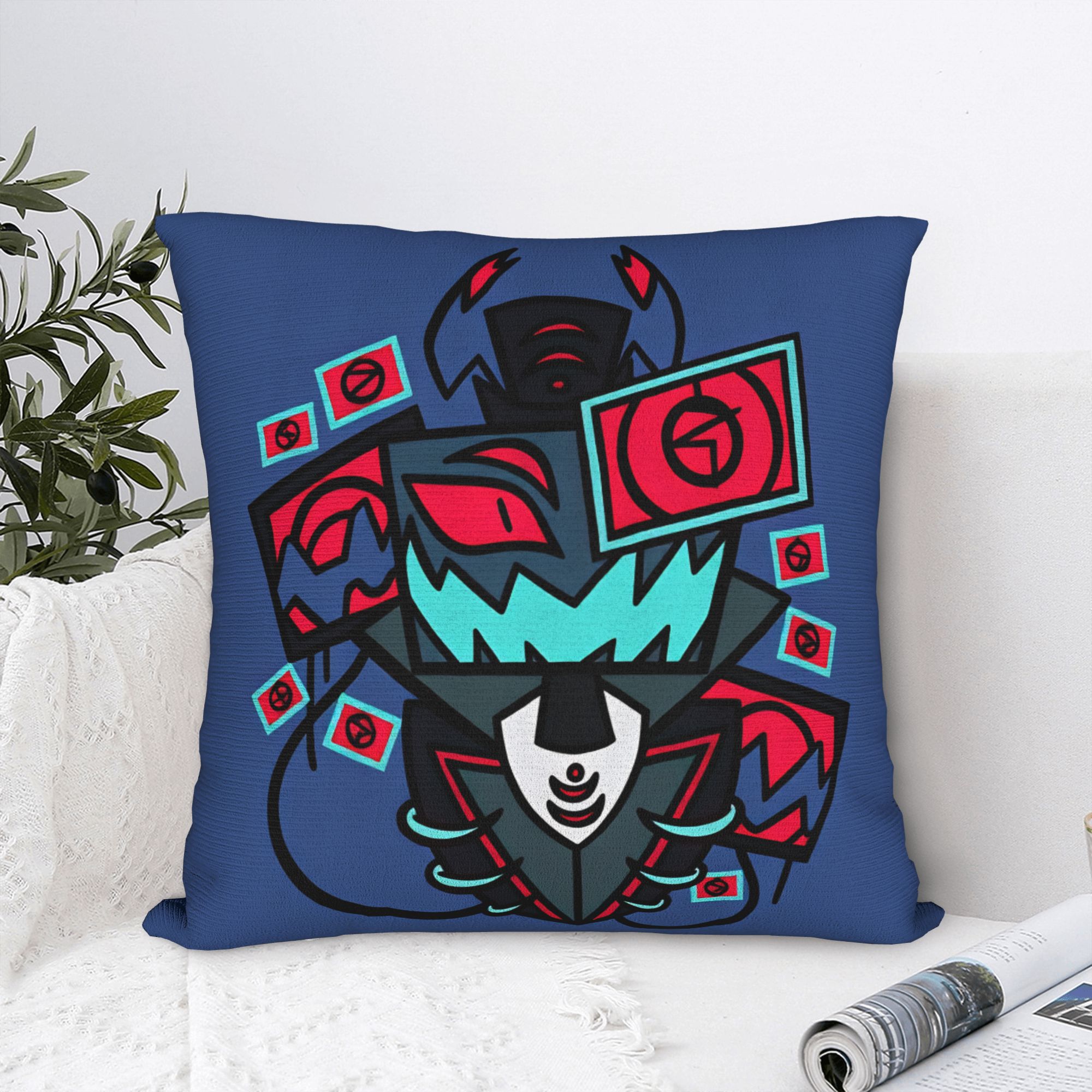 Home Decor Solo - Pillow Cover Hazbins Hoteling Vox Solo