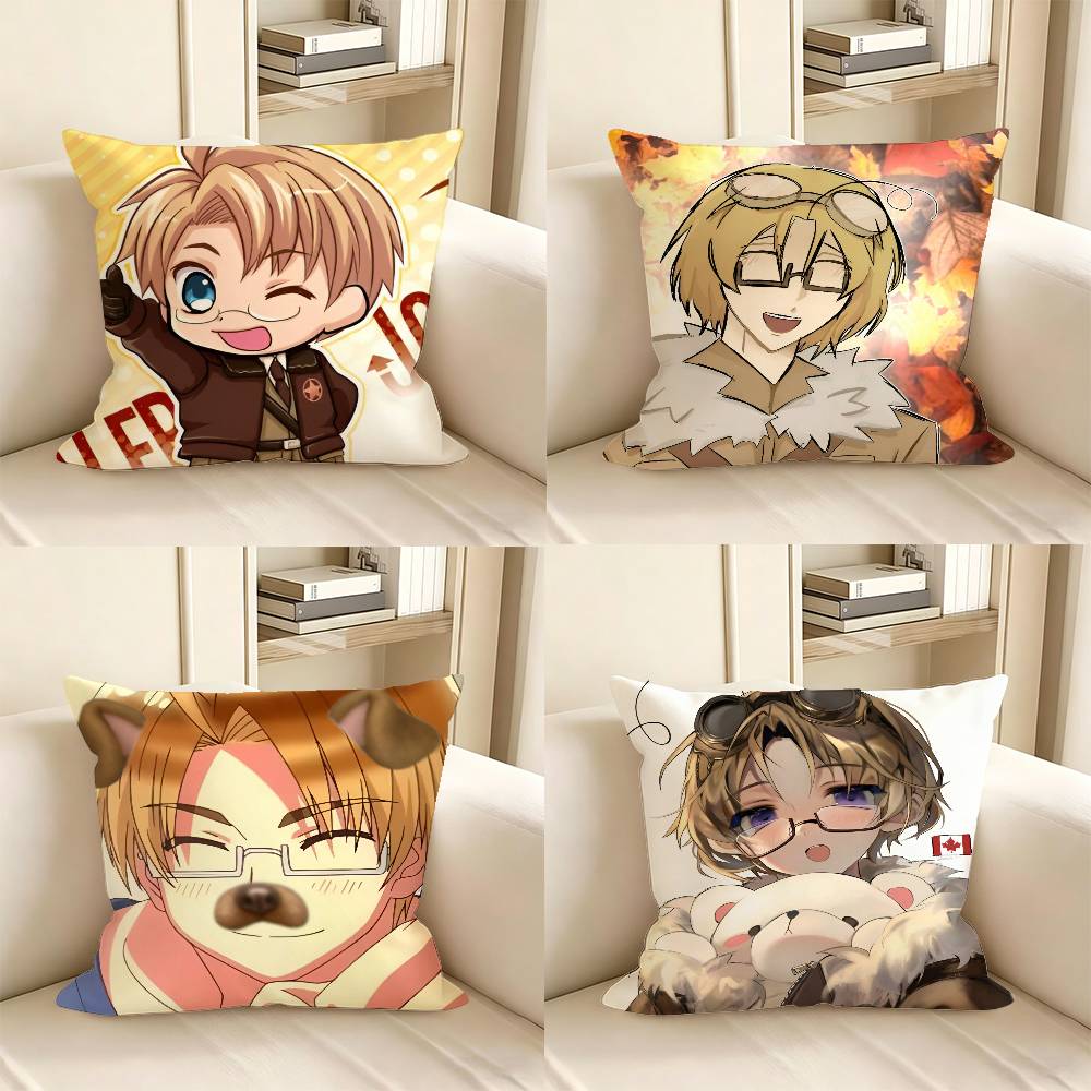 Home Decor Canada - 1pc Canada Hetalia Pillow Case Fashion
