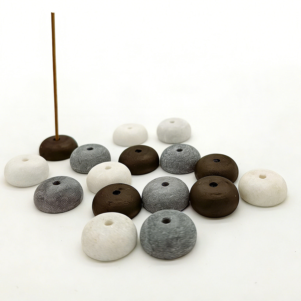 Home Decor Humacao - 2pcs Natural Stone Incense Sticks Holder
