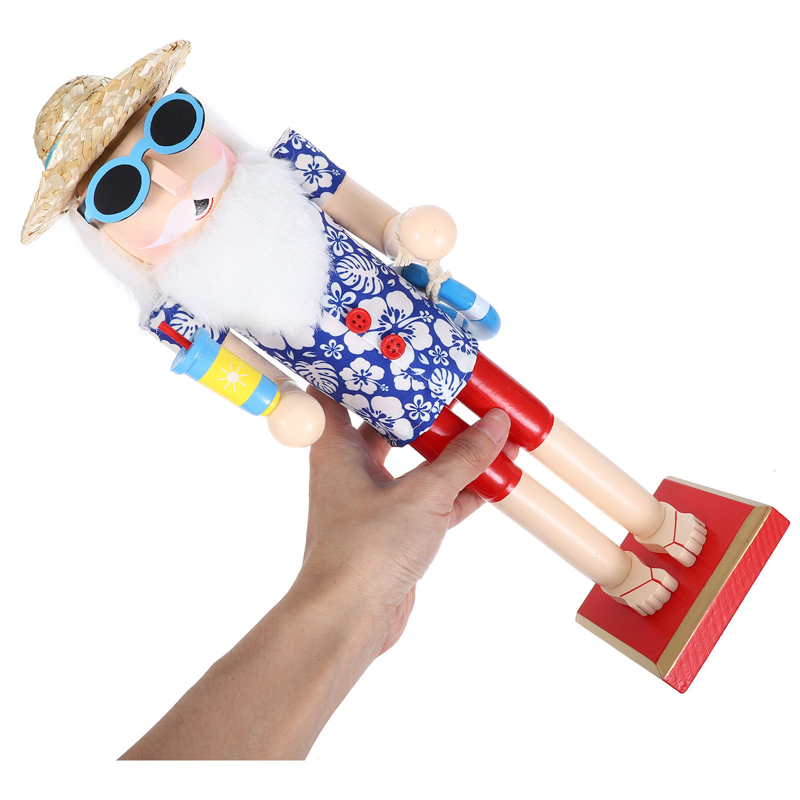 Home Xmas Decor Ideas - Christmas Nutcracker Wooden Statue Xmas Decor