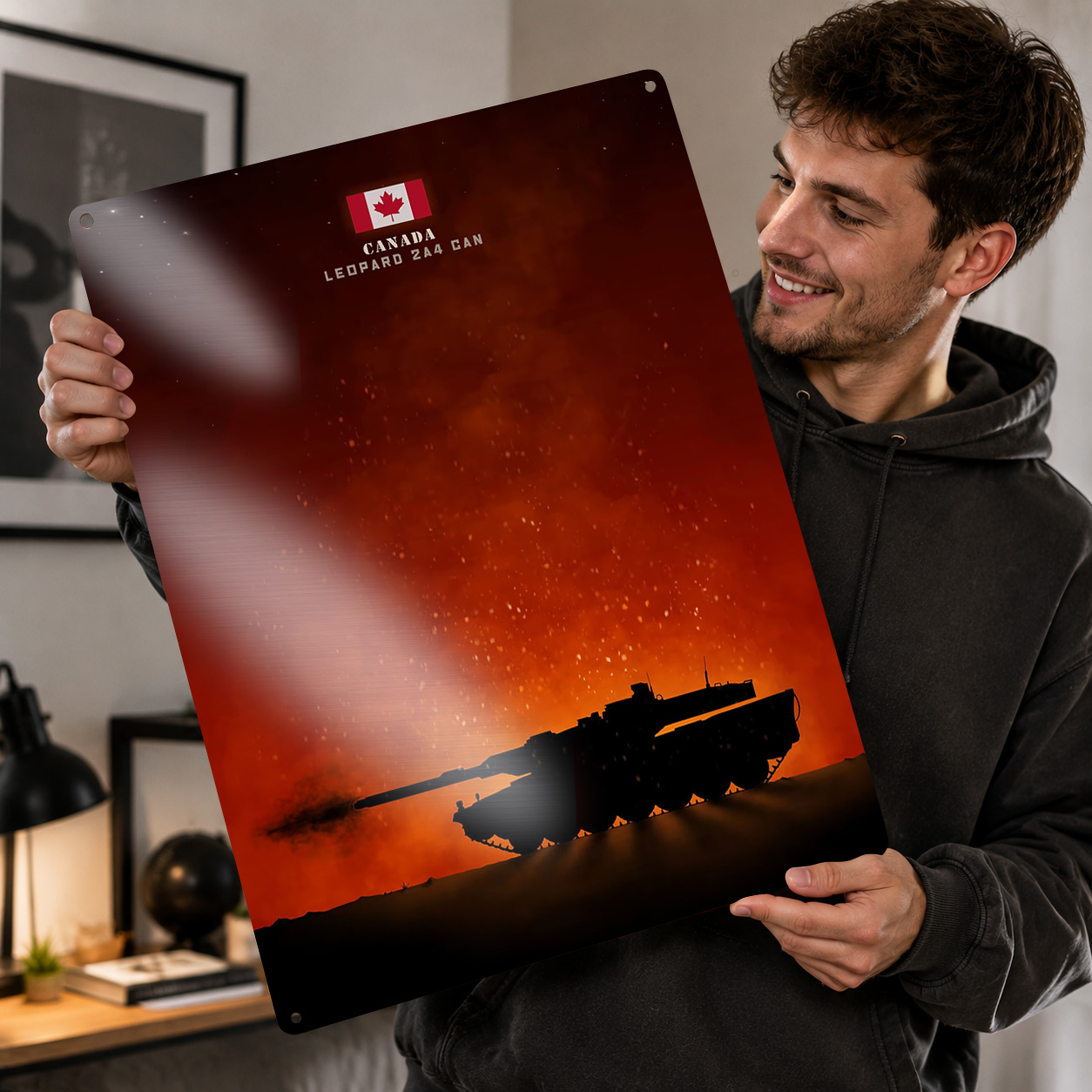Home Decor Canada - Leopard 2a4 Canada MBT 3D Texture