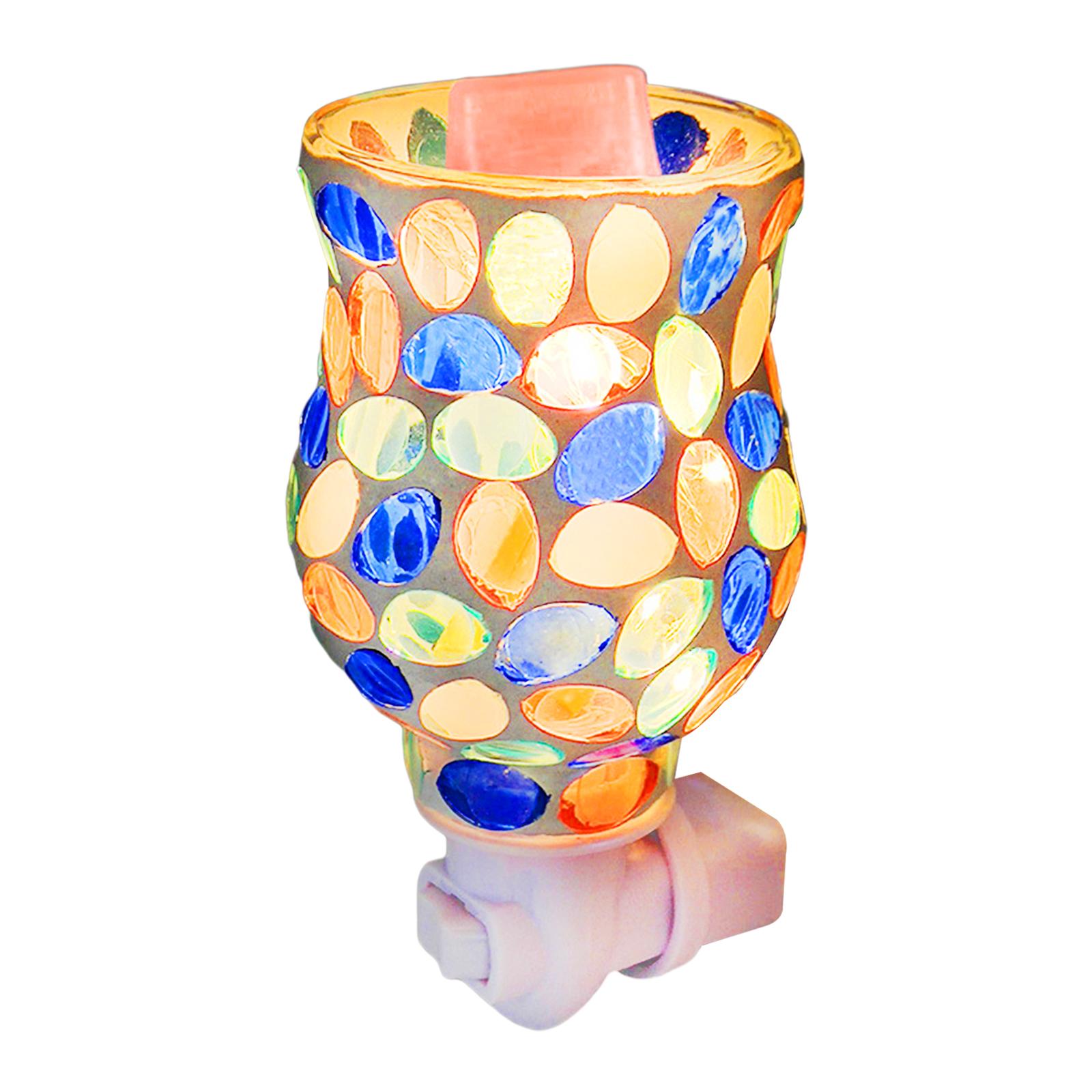 Home Decor Humacao - Mosaic Glass Plug in Wax Melt