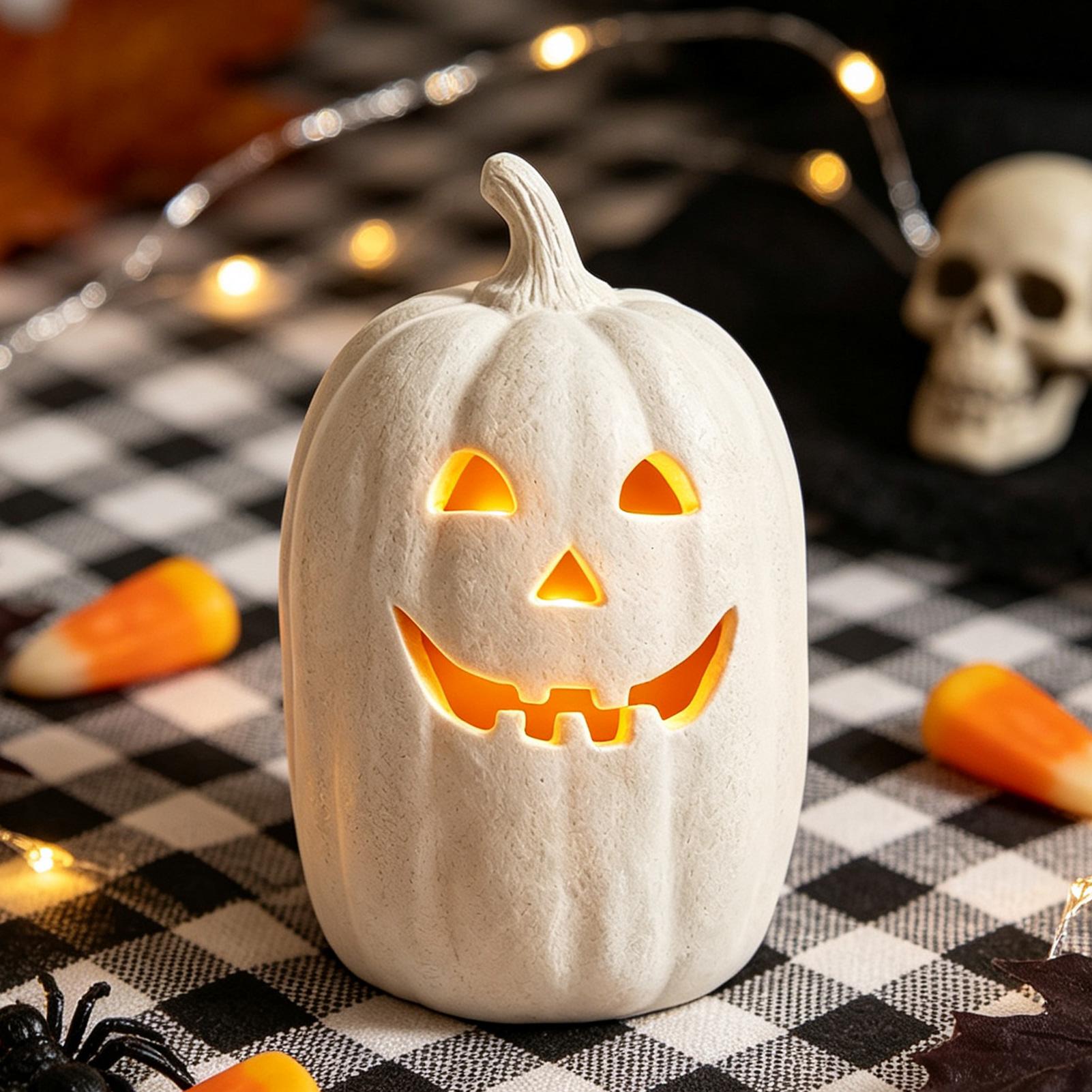 Halloween Pumpkins Crafts Resi - đánh giá và giá Home Decor Handmade