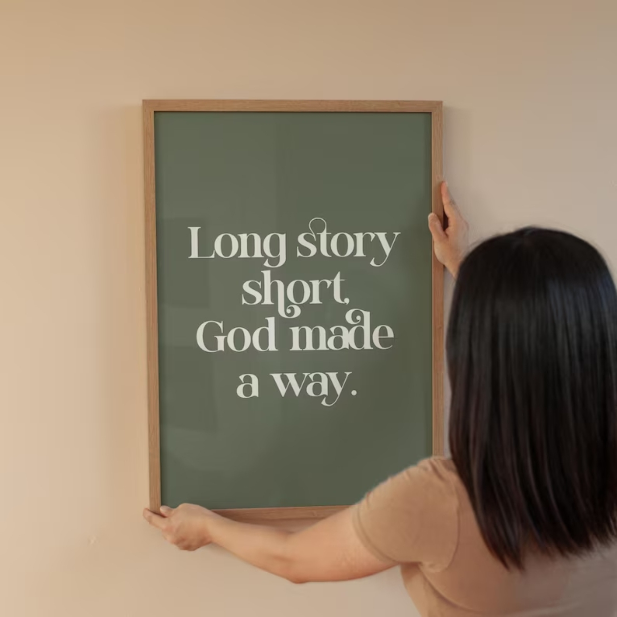 Long Story Short God Made A Wa - đánh giá và giá Home Decor Nepal