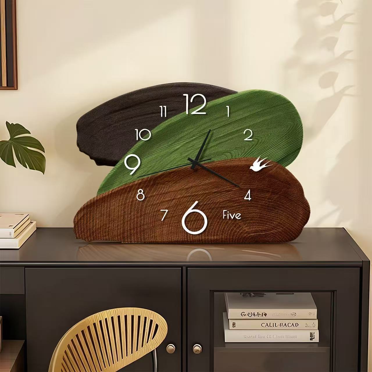 Retro Green Wall & Table Dual- - đánh giá và giá Wall Clock Silent