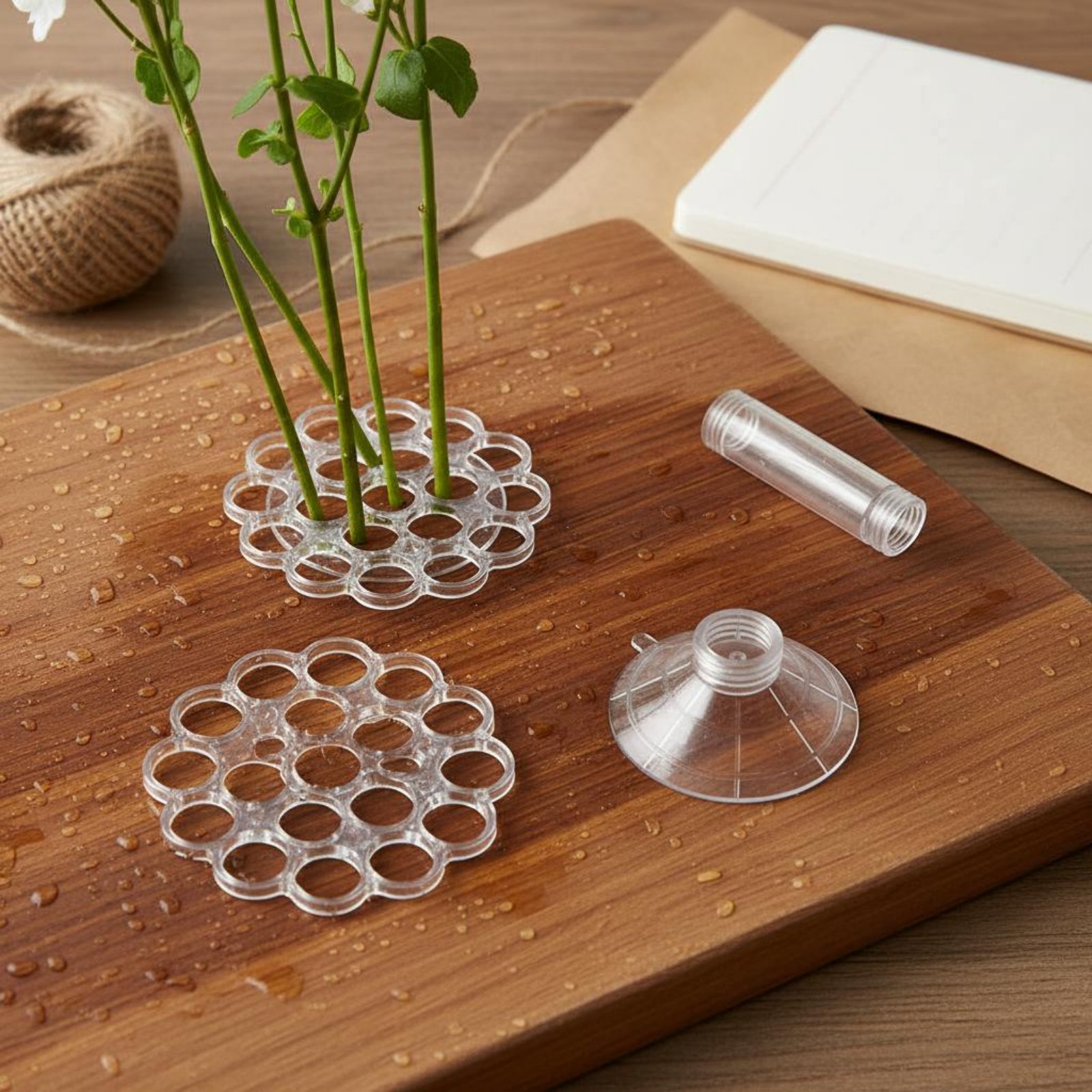 Coil Flower Stalk Holder Easy  - đánh giá và giá Home Decor Vase