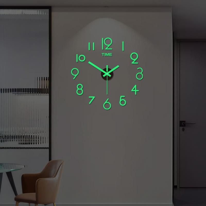 Acrylic Mirror 3D DIY Wall Clo - đánh giá và giá Wall Clock Silent