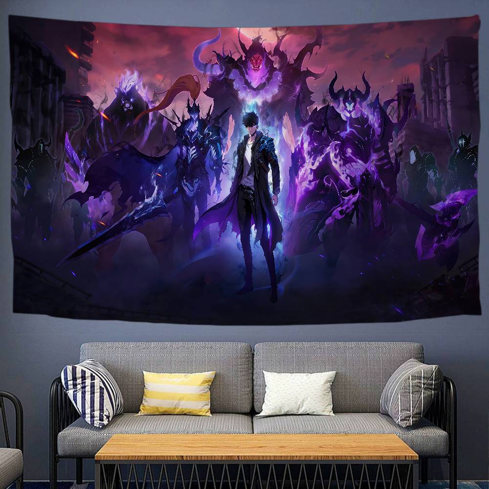 Anime Solo Leveling Cartoon Ta - đánh giá và giá Home Decor Solo