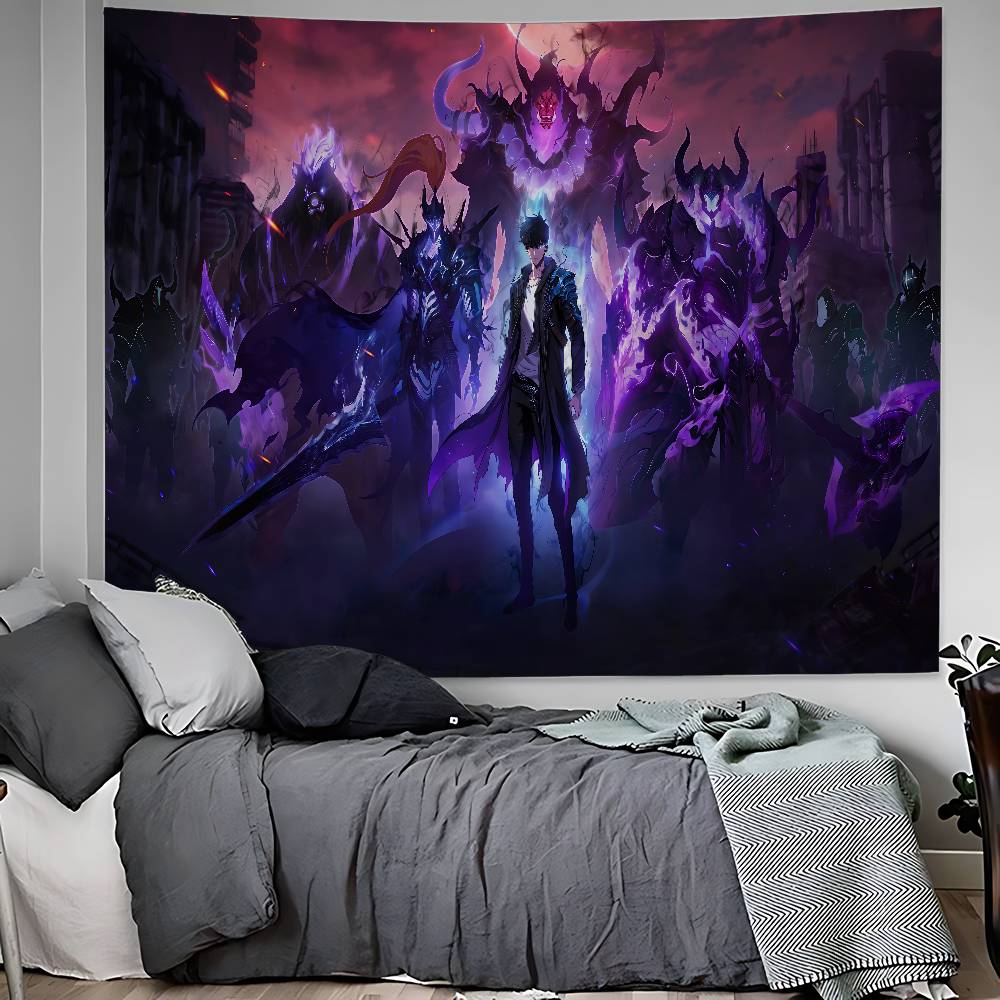 Anime Solo Leveling Cartoon Ta - đánh giá và giá Home Decor Solo