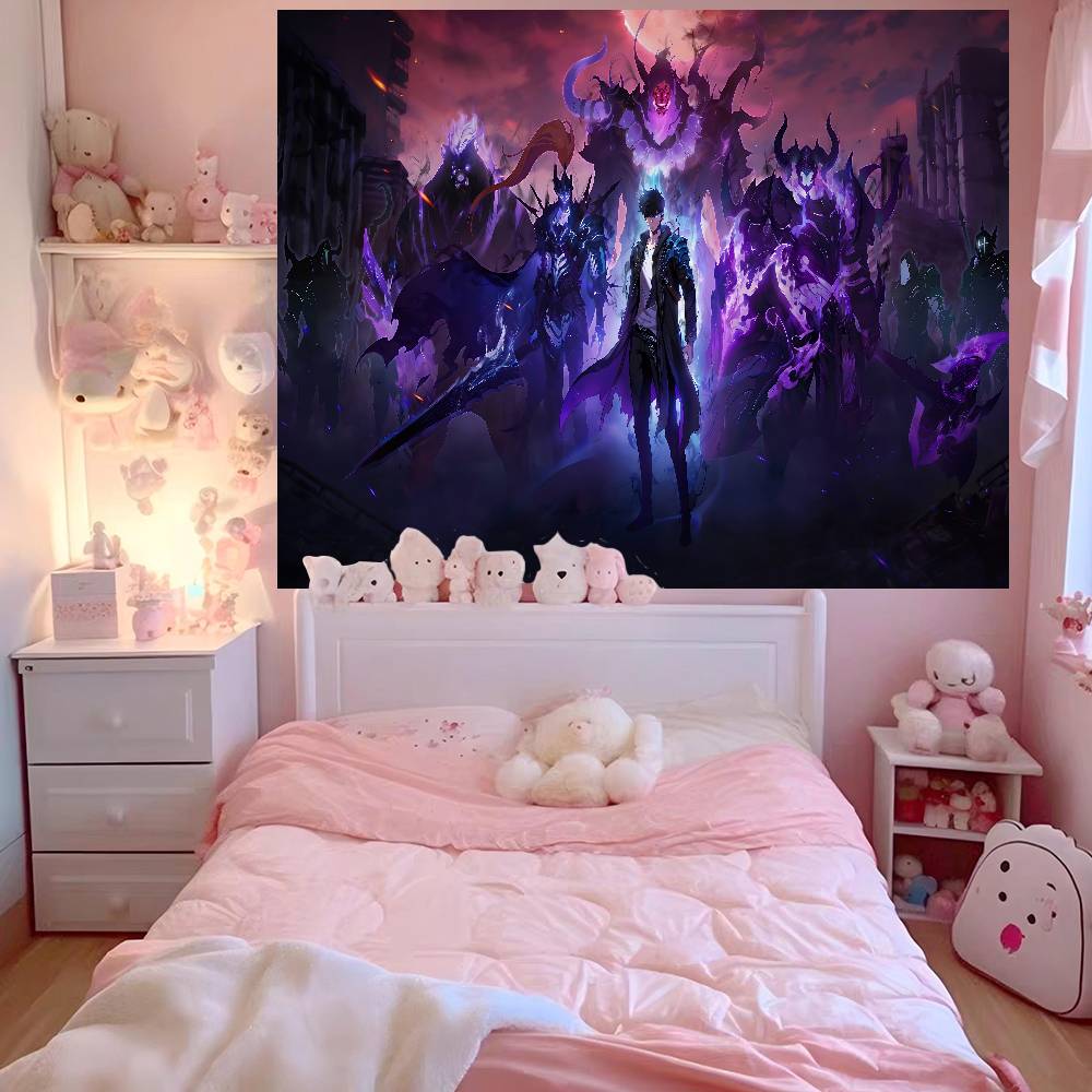 Anime Solo Leveling Cartoon Ta - đánh giá và giá Home Decor Solo