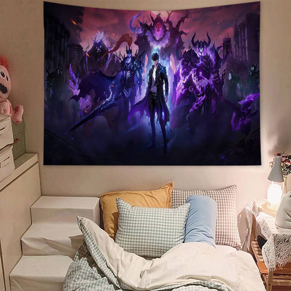 Anime Solo Leveling Cartoon Ta - đánh giá và giá Home Decor Solo