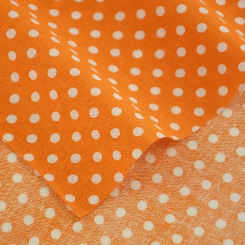 50X150CM White Orange Polka Do - đánh giá và giá Home Decor Orange
