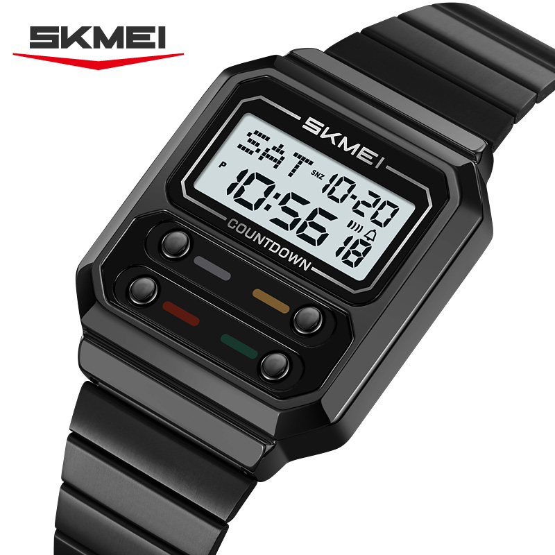 SKMEI 2448 Business Men's Retr - đánh giá và giá Vintage Alarm Clock
