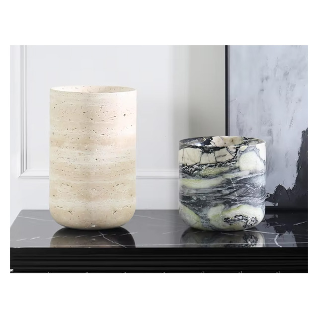 Customized Natural Marble Vase - đánh giá và giá Home Decor Vase