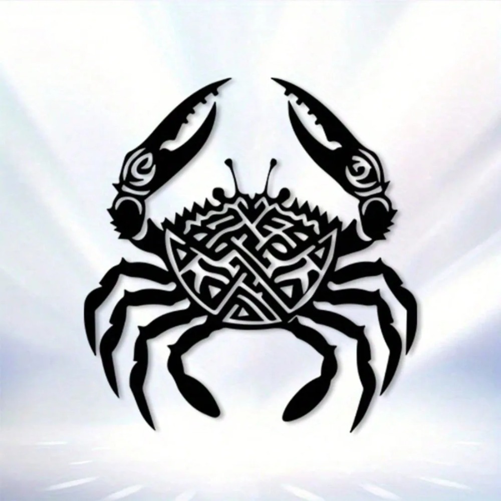 Crab Metal Wall Decor Tribal P - đánh giá và giá Home Decor Nautical