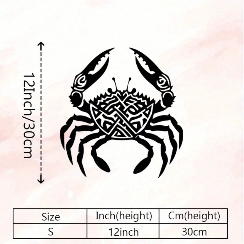 Crab Metal Wall Decor Tribal P - đánh giá và giá Home Decor Nautical