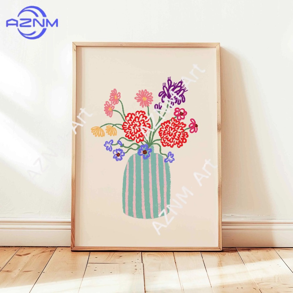 1/3pcs Abstract Flower Vase Pa - đánh giá và giá Home Decor Vase