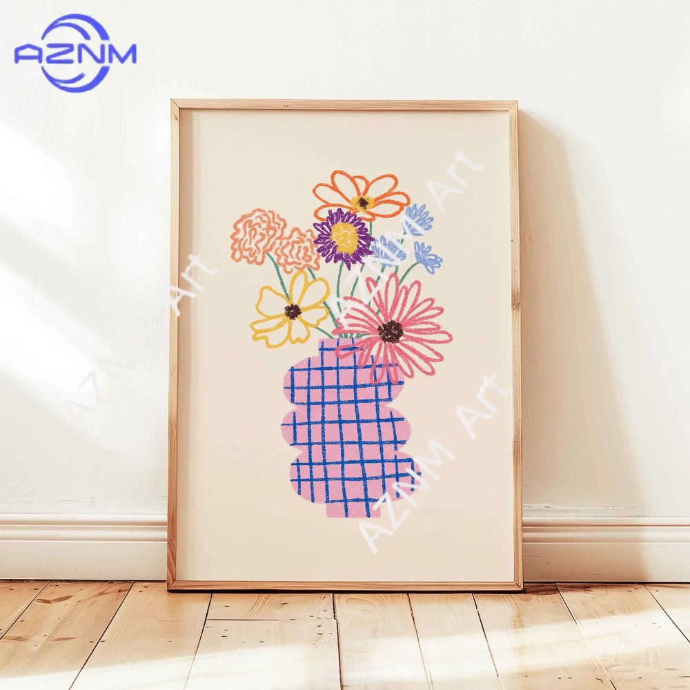 1/3pcs Abstract Flower Vase Pa - đánh giá và giá Home Decor Vase