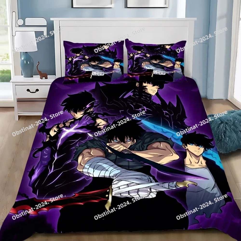 Anime Solo Leveling Duvet Cove - đánh giá và giá Home Decor Solo