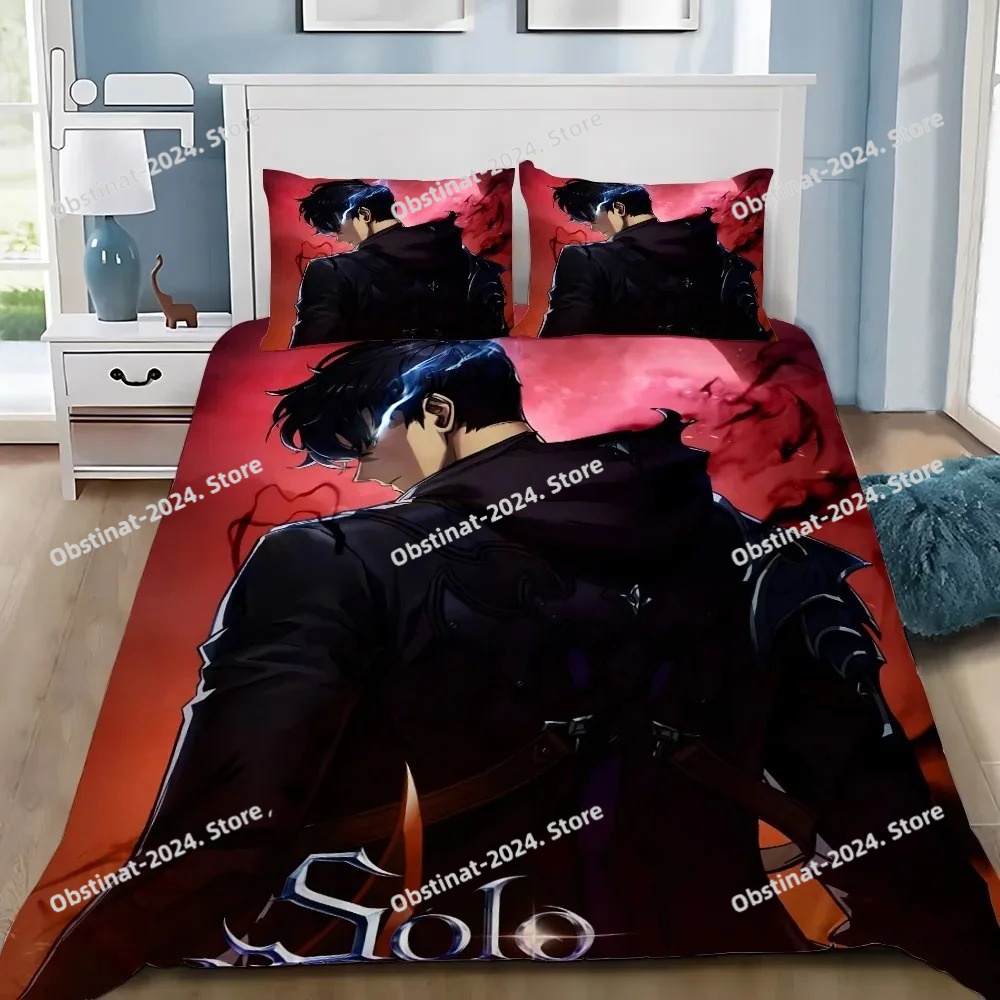 Anime Solo Leveling Duvet Cove - đánh giá và giá Home Decor Solo