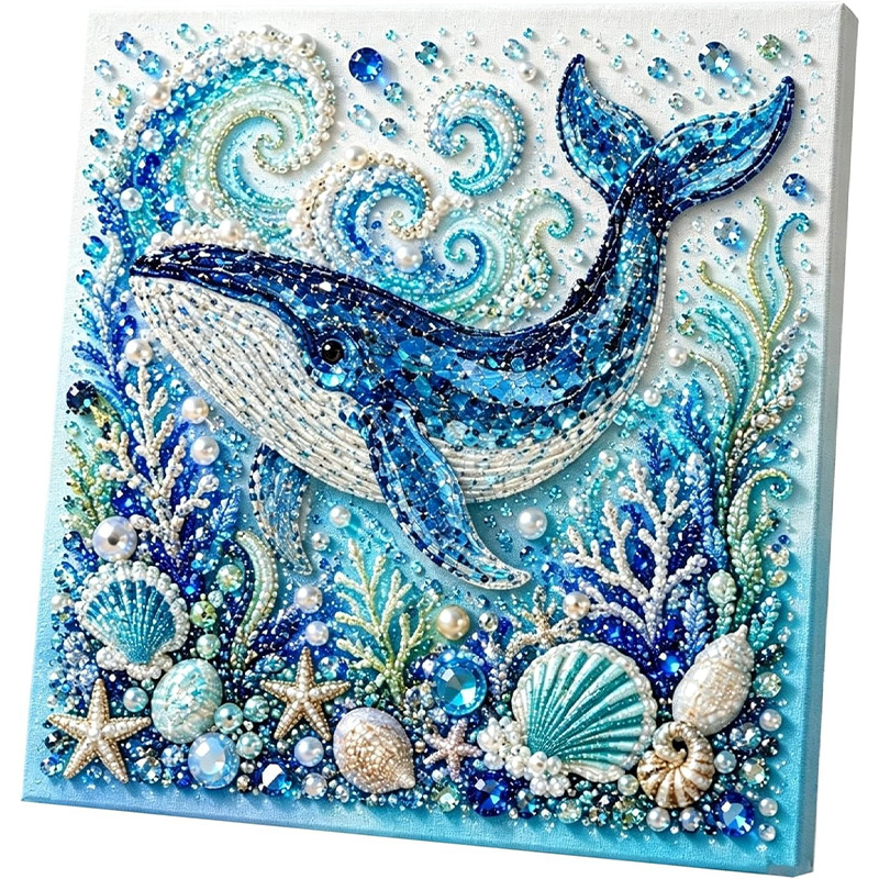 Ocean Theme Pearl Art DIY Kit  - đánh giá và giá Home Decor Nautical