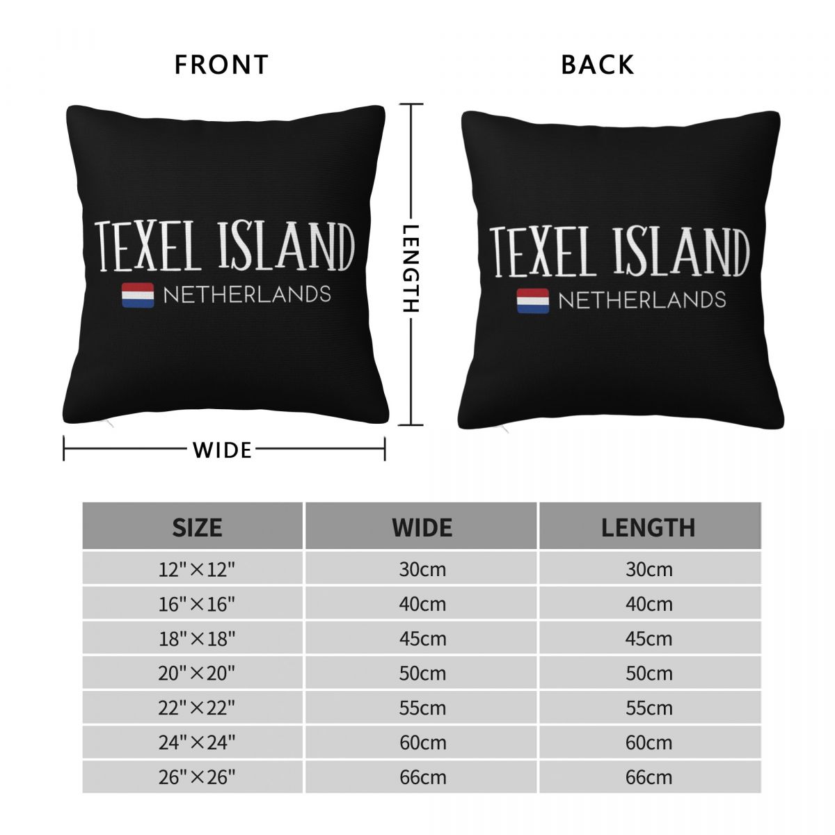 Texel Island Netherlands Squar - đánh giá và giá Home Decor Netherlands