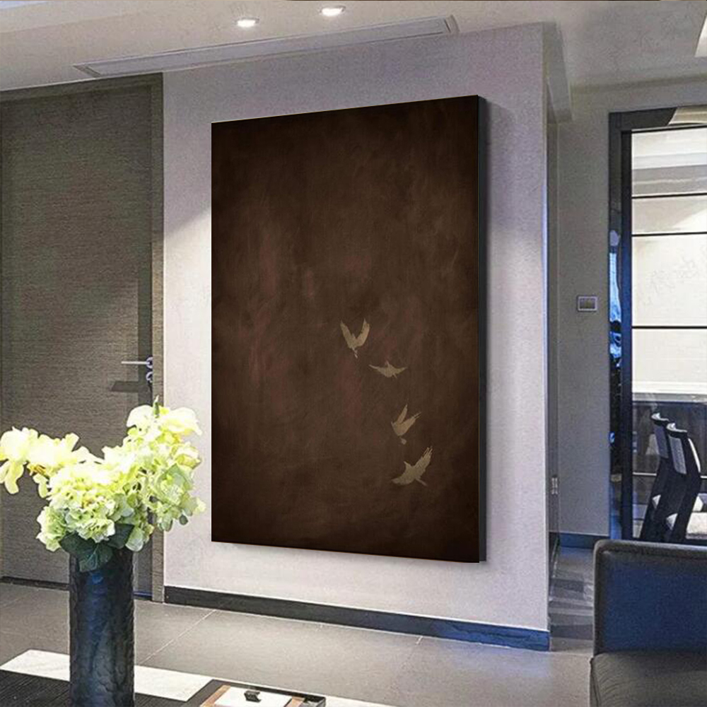 100% Handmade Abstract Oil Pai - đánh giá và giá Home Decor Handmade