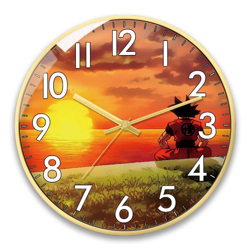 Anime Dragon Ball Sun Wukong C - đánh giá và giá Wall Clock Silent