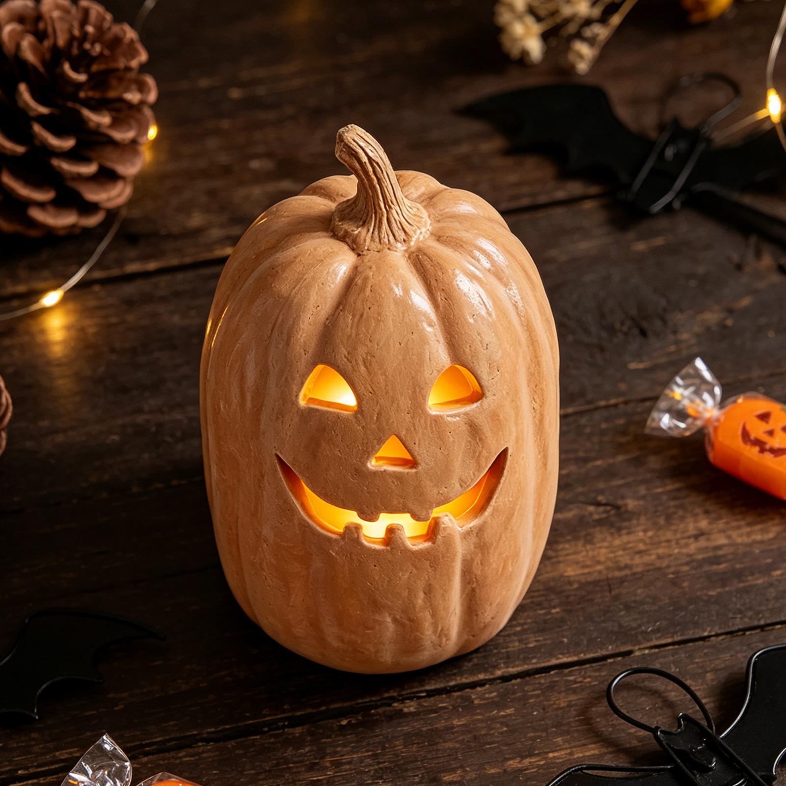 Halloween Pumpkins Crafts Resi - đánh giá và giá Home Decor Handmade