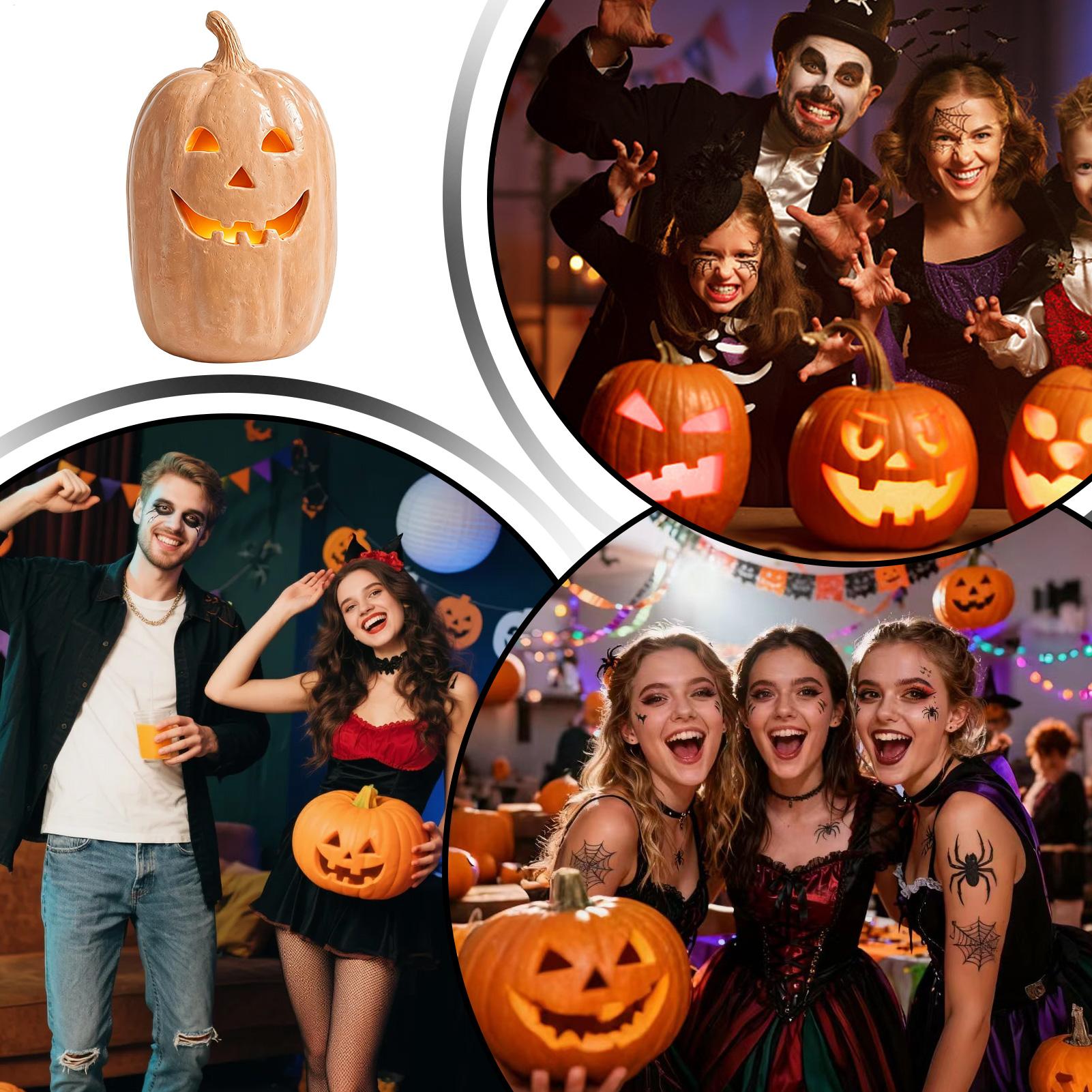 Halloween Pumpkins Crafts Resi - đánh giá và giá Home Decor Handmade