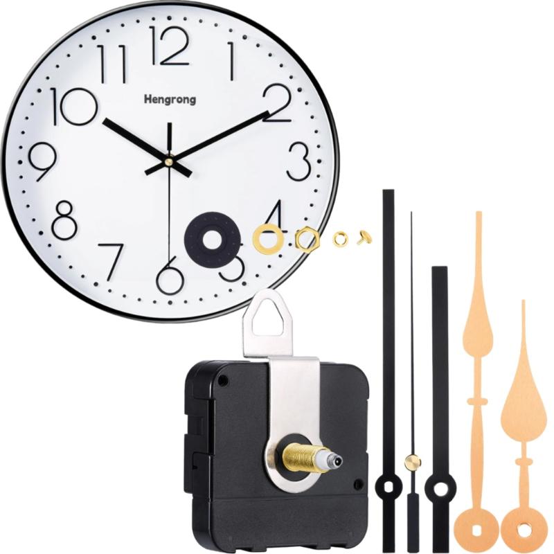 **1 Set Clockwork Table Hangin - đánh giá và giá Wall Clock Silent