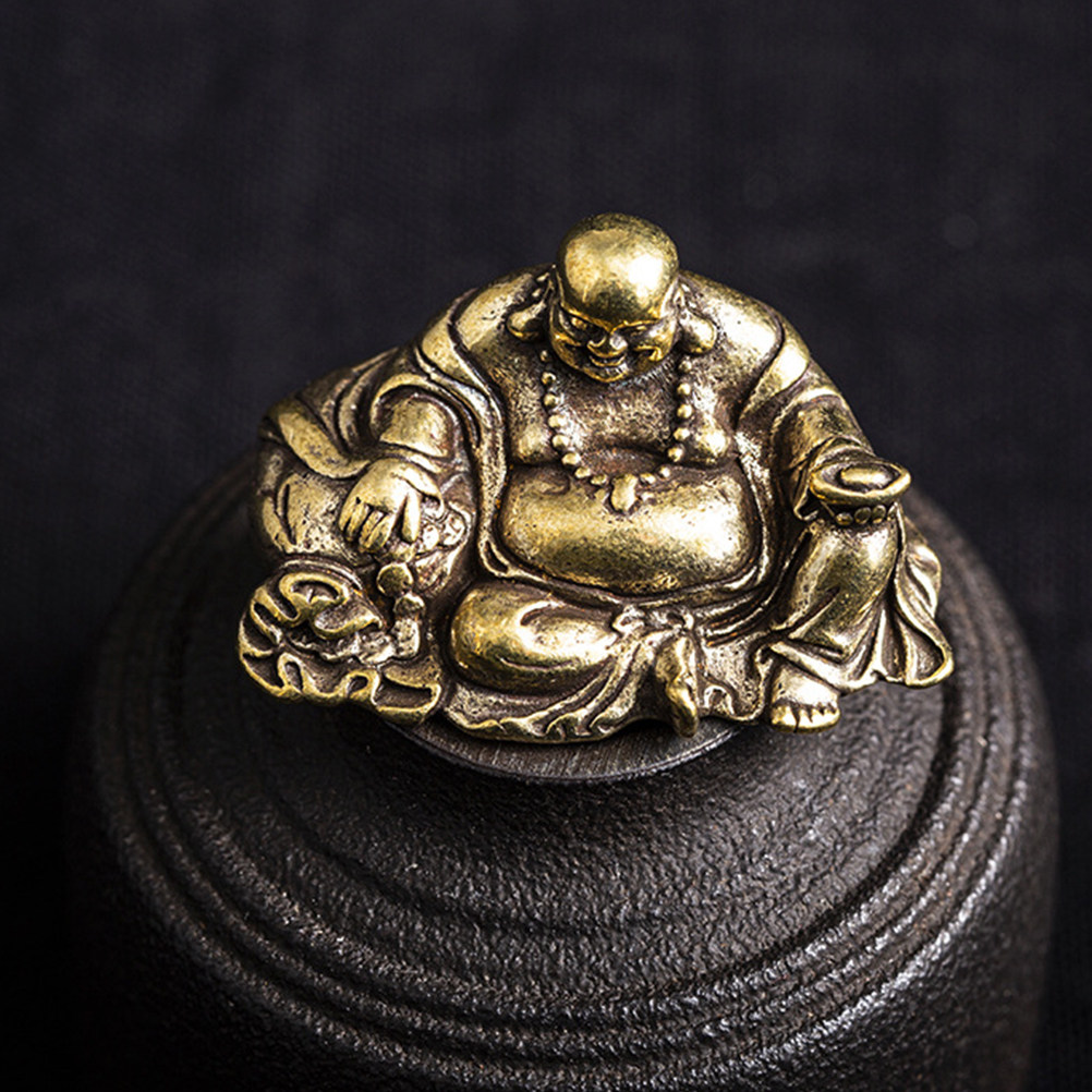 1Pcs Maitreya Sculpture Copper - đánh giá và giá Home Decor Handmade