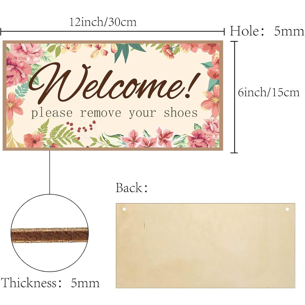 Welcome Please Remove Your Sho - đánh giá và giá Home Decor Kit