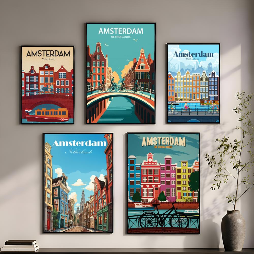 Amsterdam Netherlands Poster P - đánh giá và giá Home Decor Netherlands