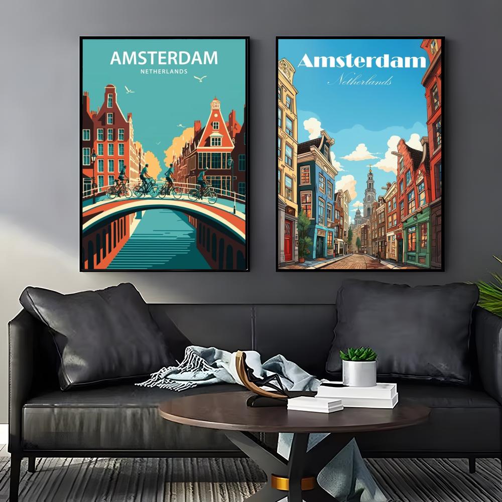 Amsterdam Netherlands Poster P - đánh giá và giá Home Decor Netherlands