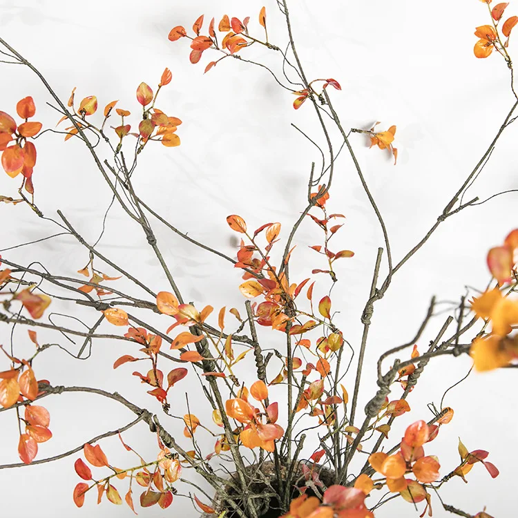 110Cm Đơn Cảm Thấy Chiếc Lá Mù - đánh giá và giá Home Decor Orange