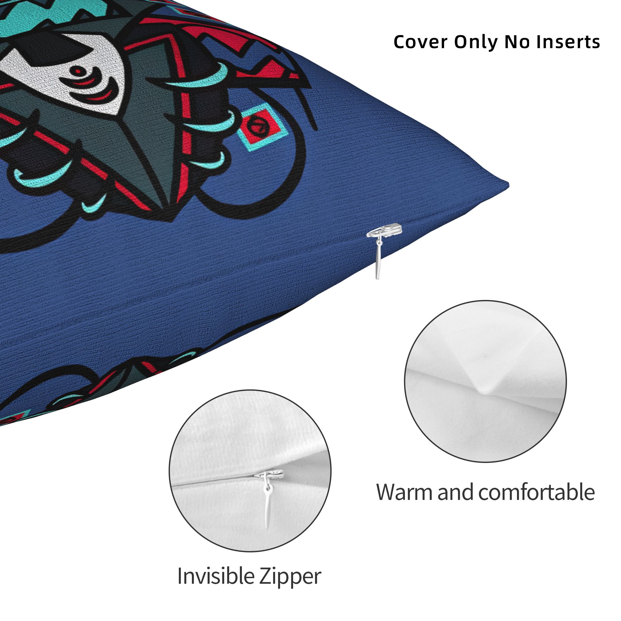 Pillow Cover Hazbins Hoteling  - đánh giá và giá Home Decor Solo