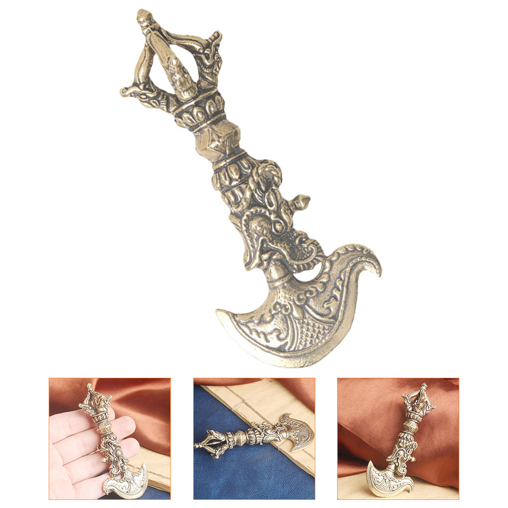 Mini Vajra Pestle Brass Orname - đánh giá và giá Home Decor Kit
