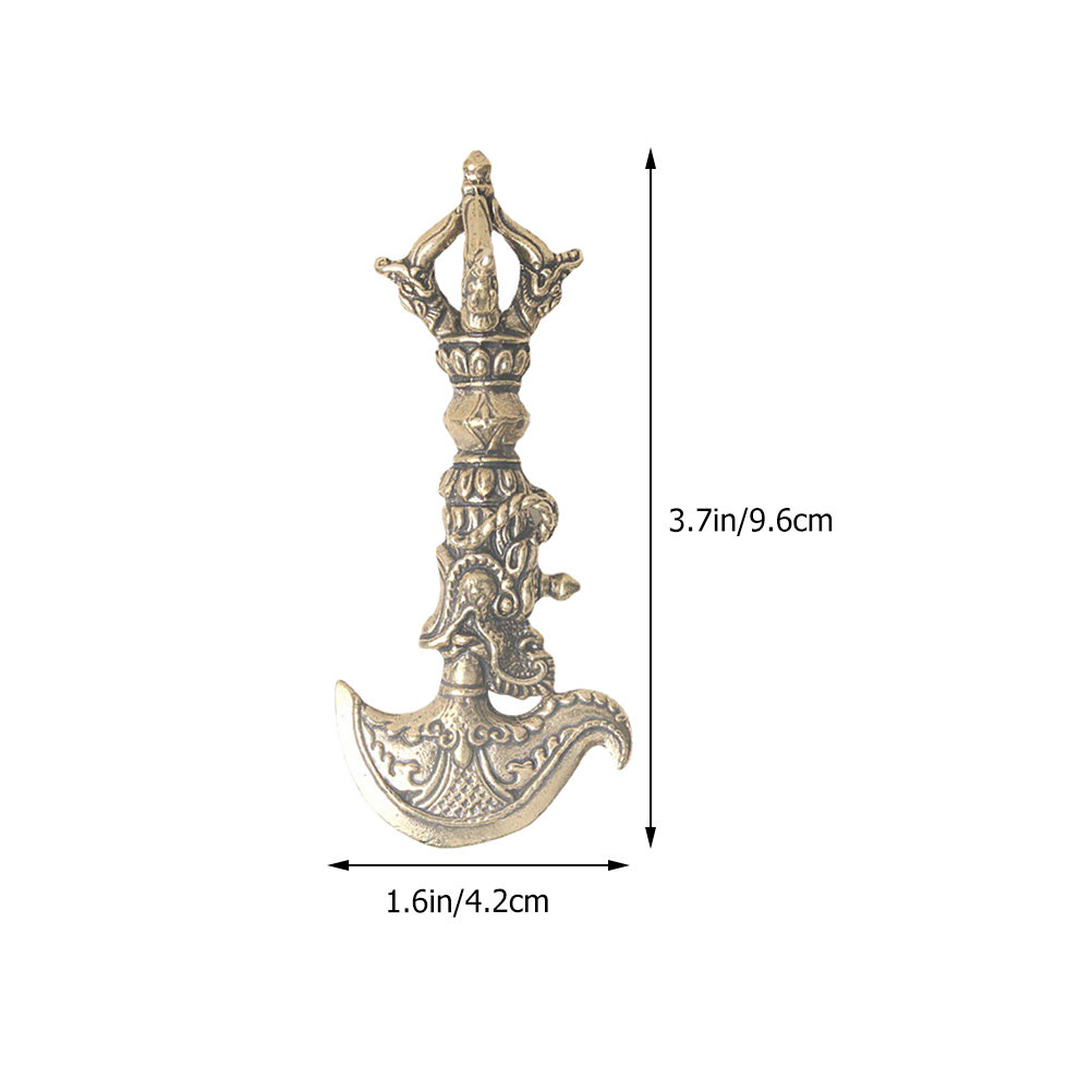 Mini Vajra Pestle Brass Orname - đánh giá và giá Home Decor Kit