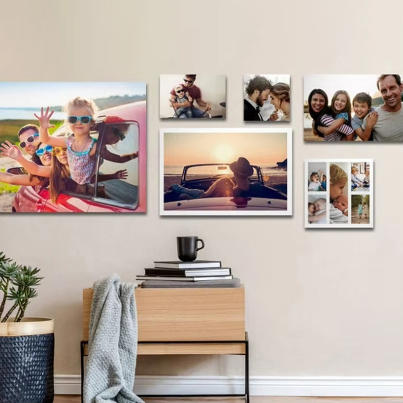 Custom Frameless Photo Canvas  - đánh giá và giá Home Decor Nepal