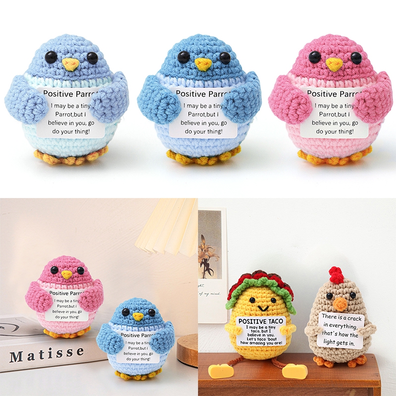 Handmade Mini Crochet Animals  - đánh giá và giá Home Decor Handmade