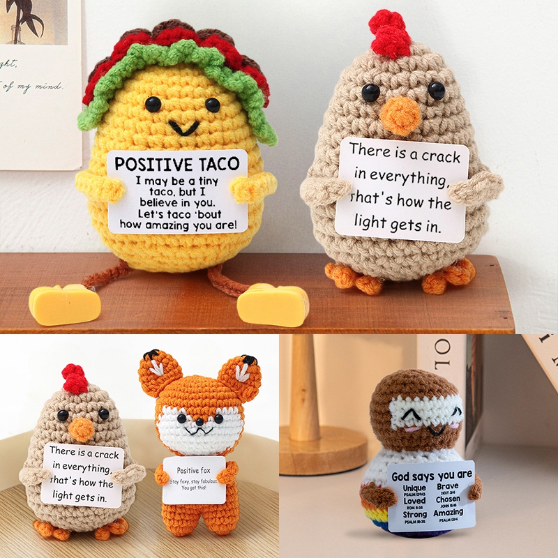Handmade Mini Crochet Animals  - đánh giá và giá Home Decor Handmade
