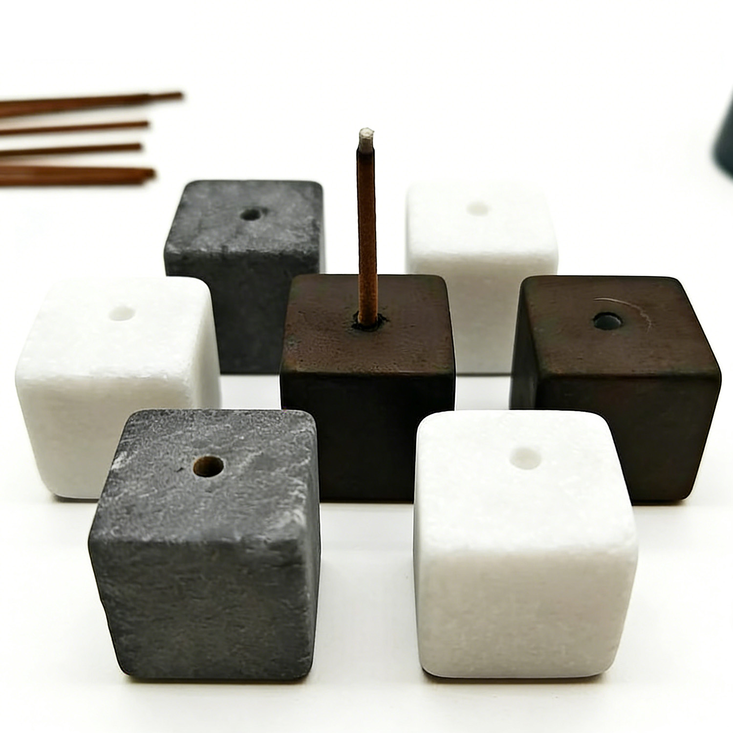 2pcs Natural Stone Incense Sti - đánh giá và giá Home Decor Humacao