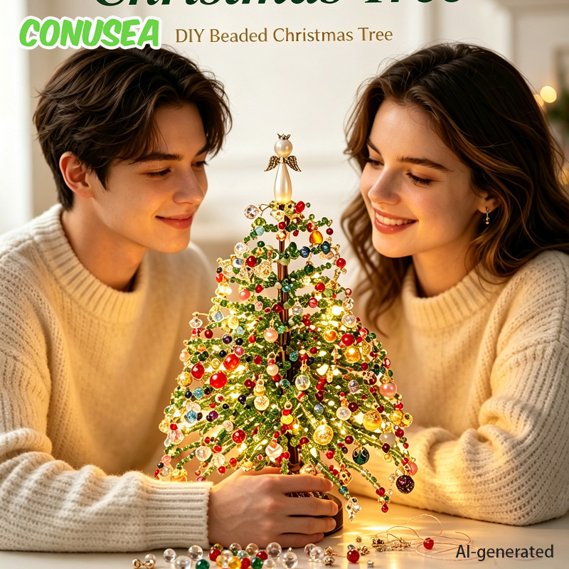 DIY Beaded Christmas Ornaments - đánh giá và giá Home Xmas Decor Ideas