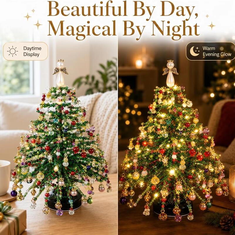 DIY Beaded Christmas Ornaments - đánh giá và giá Home Xmas Decor Ideas