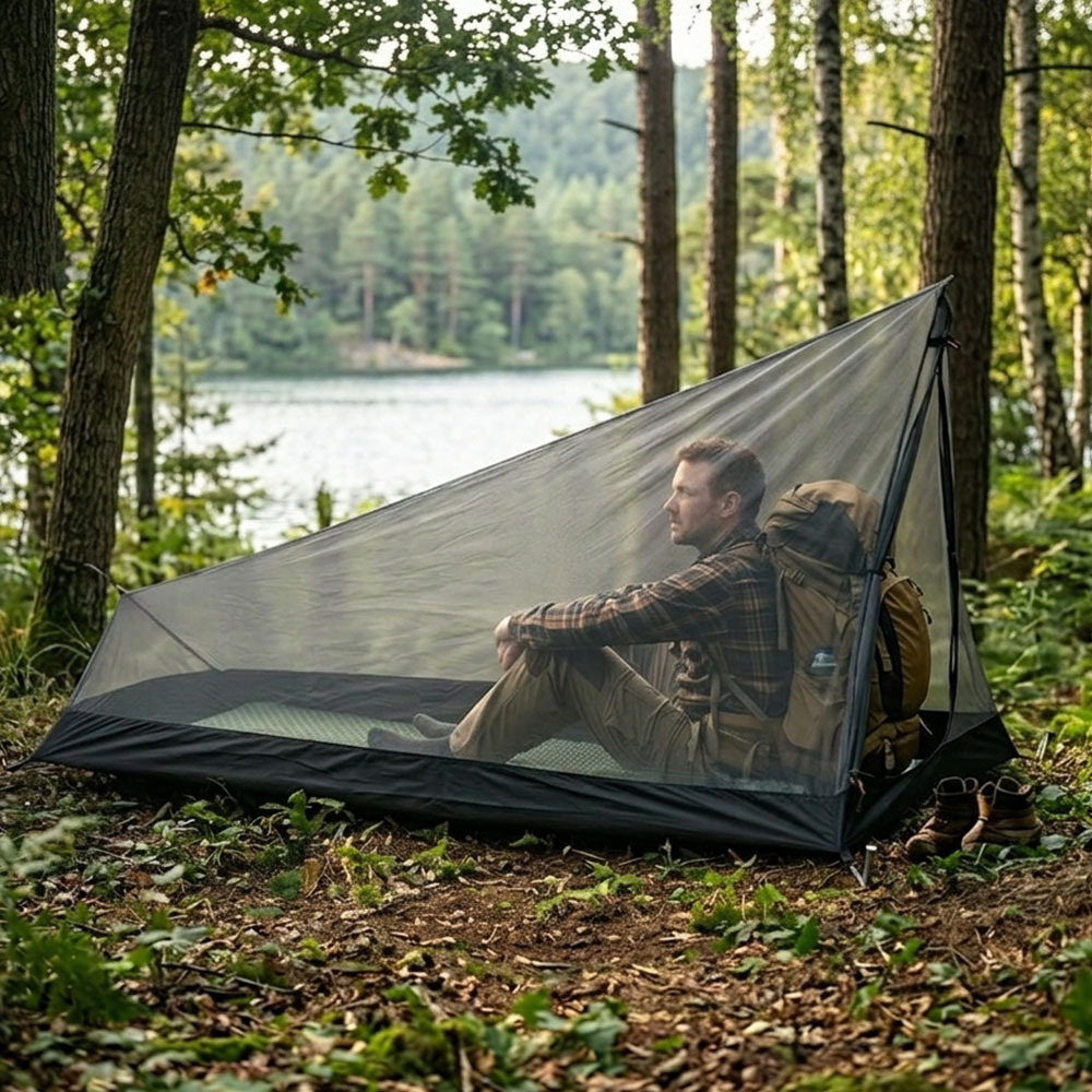 Mesh tent solo single camping  - đánh giá và giá Home Decor Solo