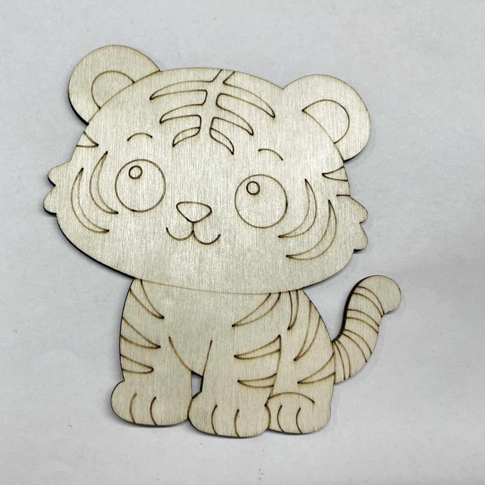 10 Pcs/set Tiger Animal Unfini - đánh giá và giá Home Decor Handmade