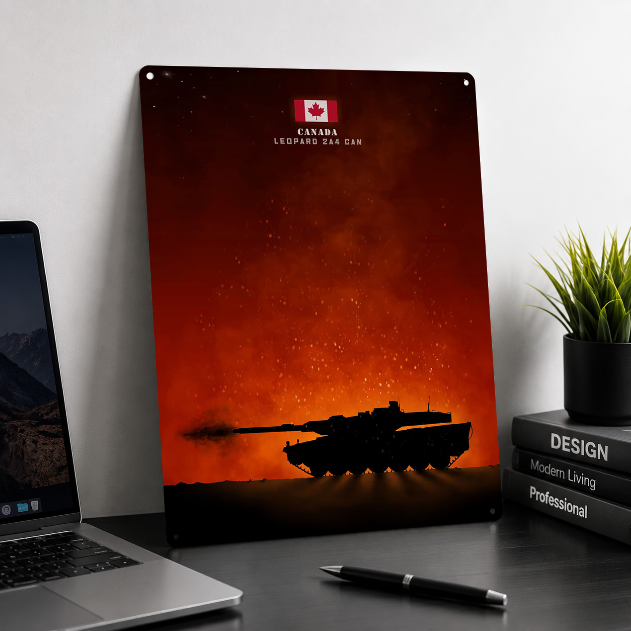 Leopard 2a4 Canada MBT 3D Text - đánh giá và giá Home Decor Canada
